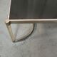 Plexiglas and iron coffee table