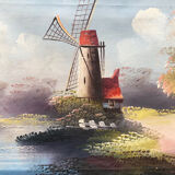 Mill painting Netherlands