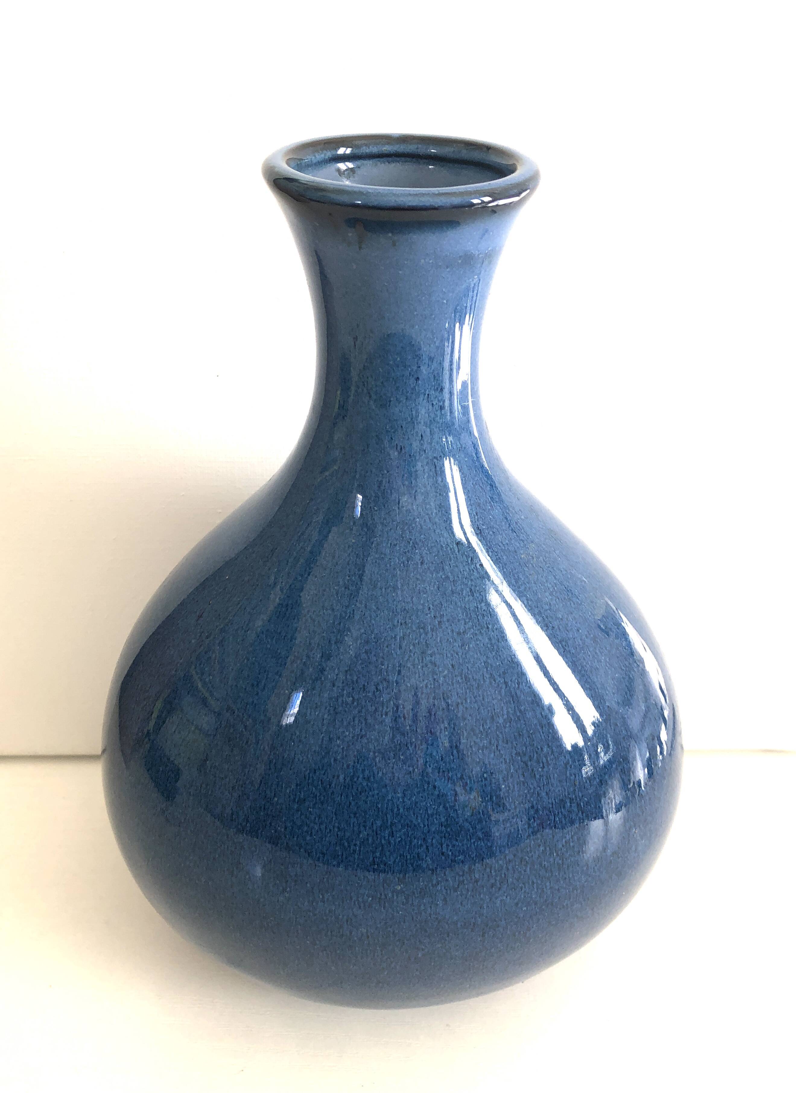 Blue vase