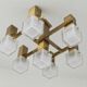 Cubic ceiling light by Gaetano Sciolari, Italy, 1970s.
