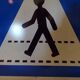 Old road sign