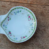 Shell-shaped soap holder, Limoges porcelain, "Poe" model