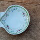 Shell-shaped soap holder, Limoges porcelain, "Poe" model