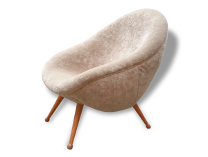 Fauteuil oeuf egg année 50