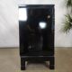 Commode noir placage feuille noir quatre tiroirs