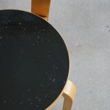 Model 65 dining chairs by Alvar Aalto for Artek, 1950