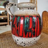 Vase West Germany fat lava 70