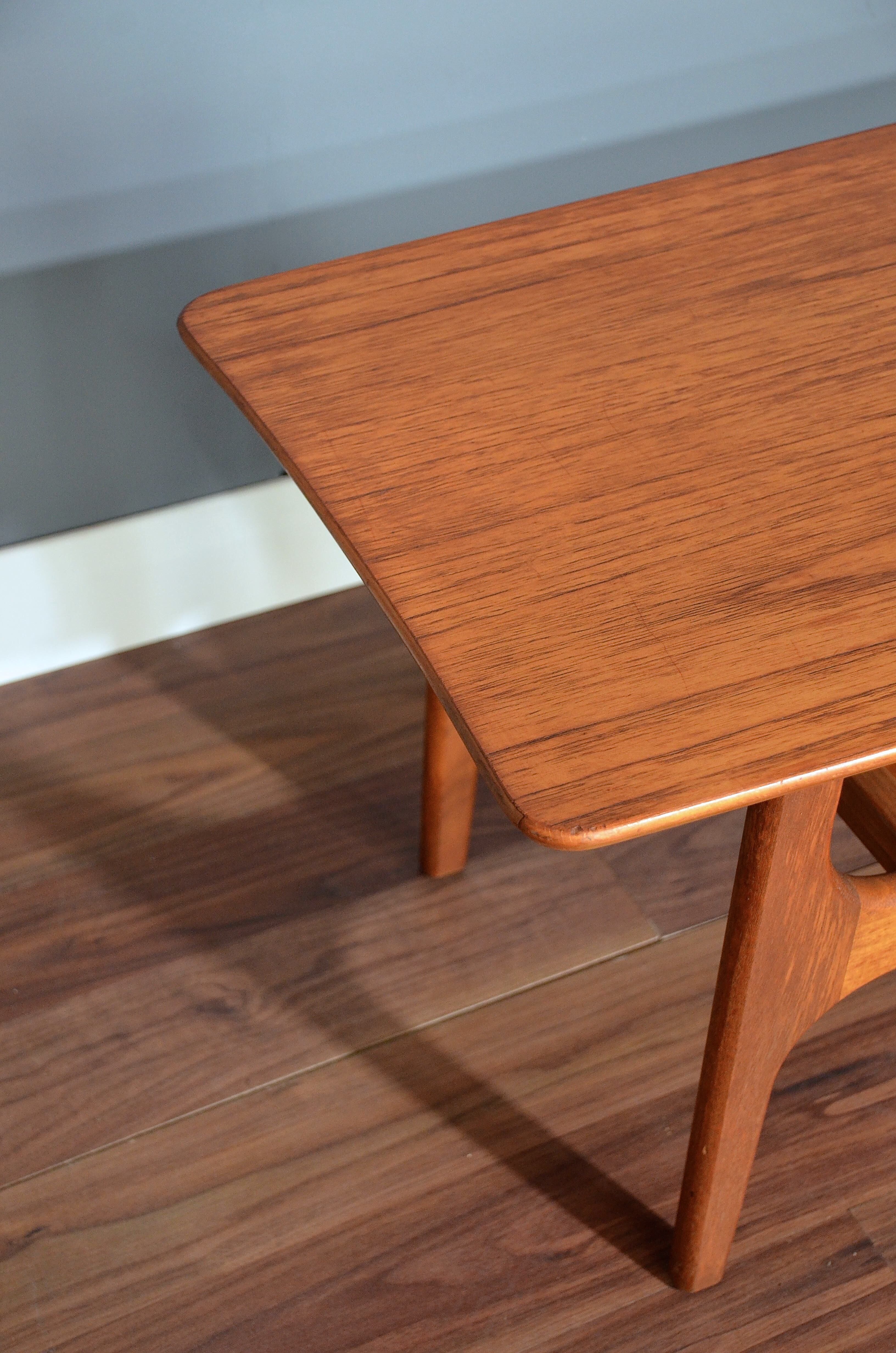 Midcentury Two Tier Teak Coffee Table. Fantastic Vintage  Modern / Danish Style