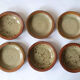 Six La Borne sandstone plates by Denis Avonts