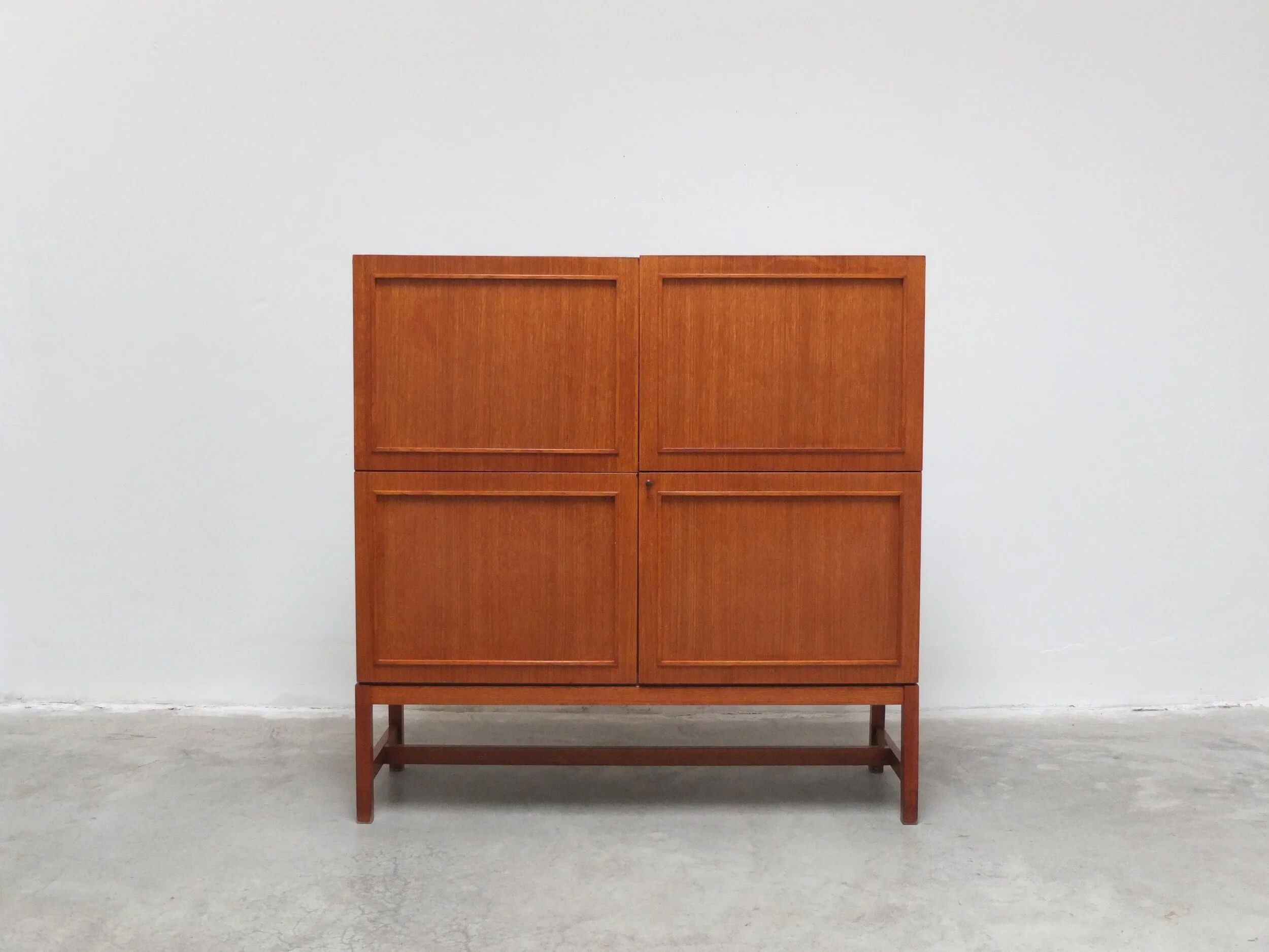 Decorative bar cabinet by Oswald Vermaercke for V-Form, 1966