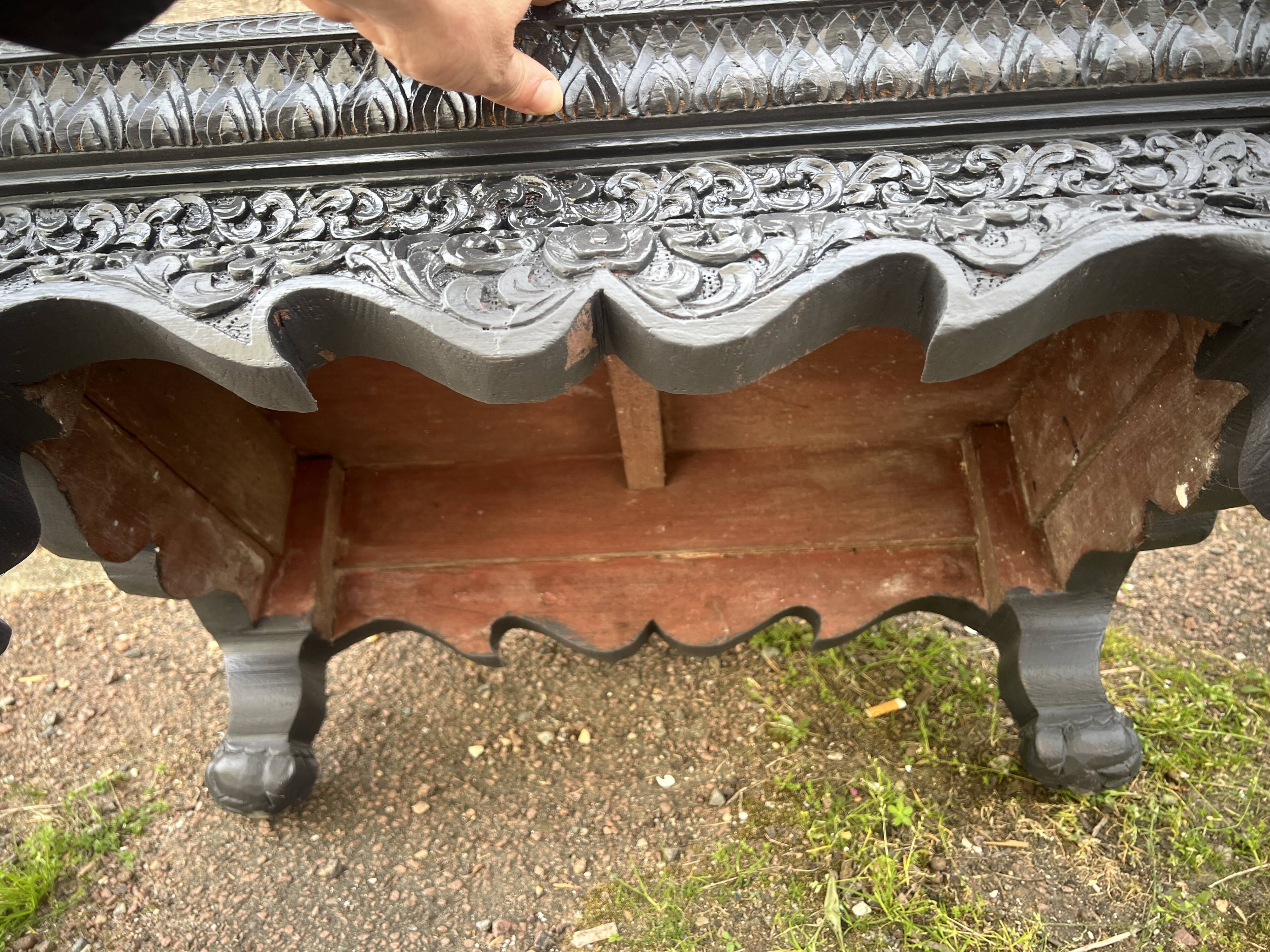 Painted Chinese coffee table