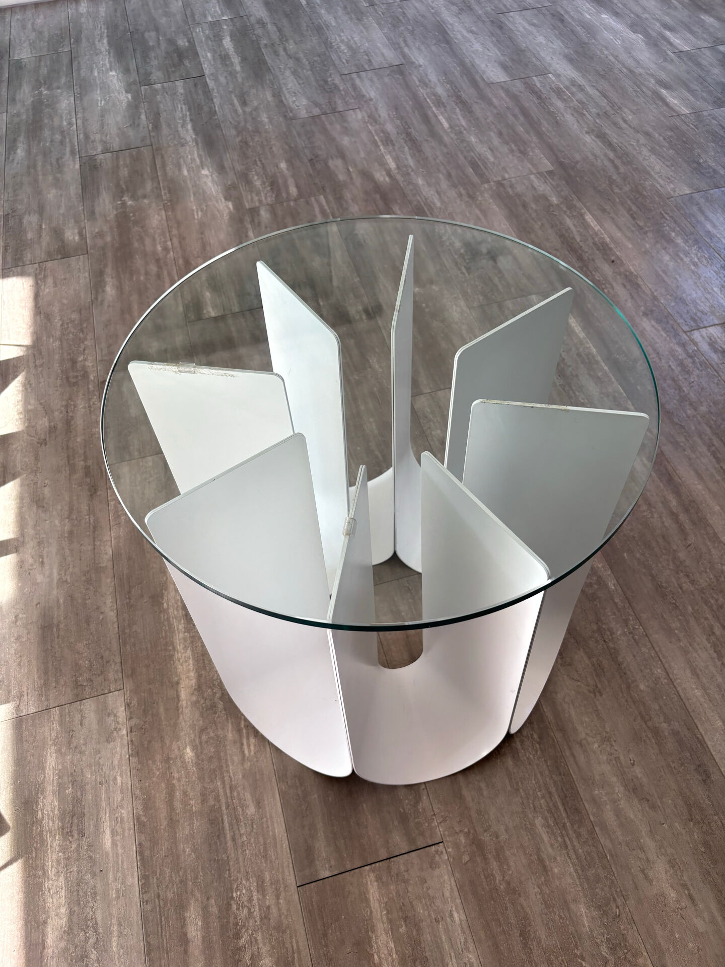 Coffee table + side table designed by Alessandro Busana