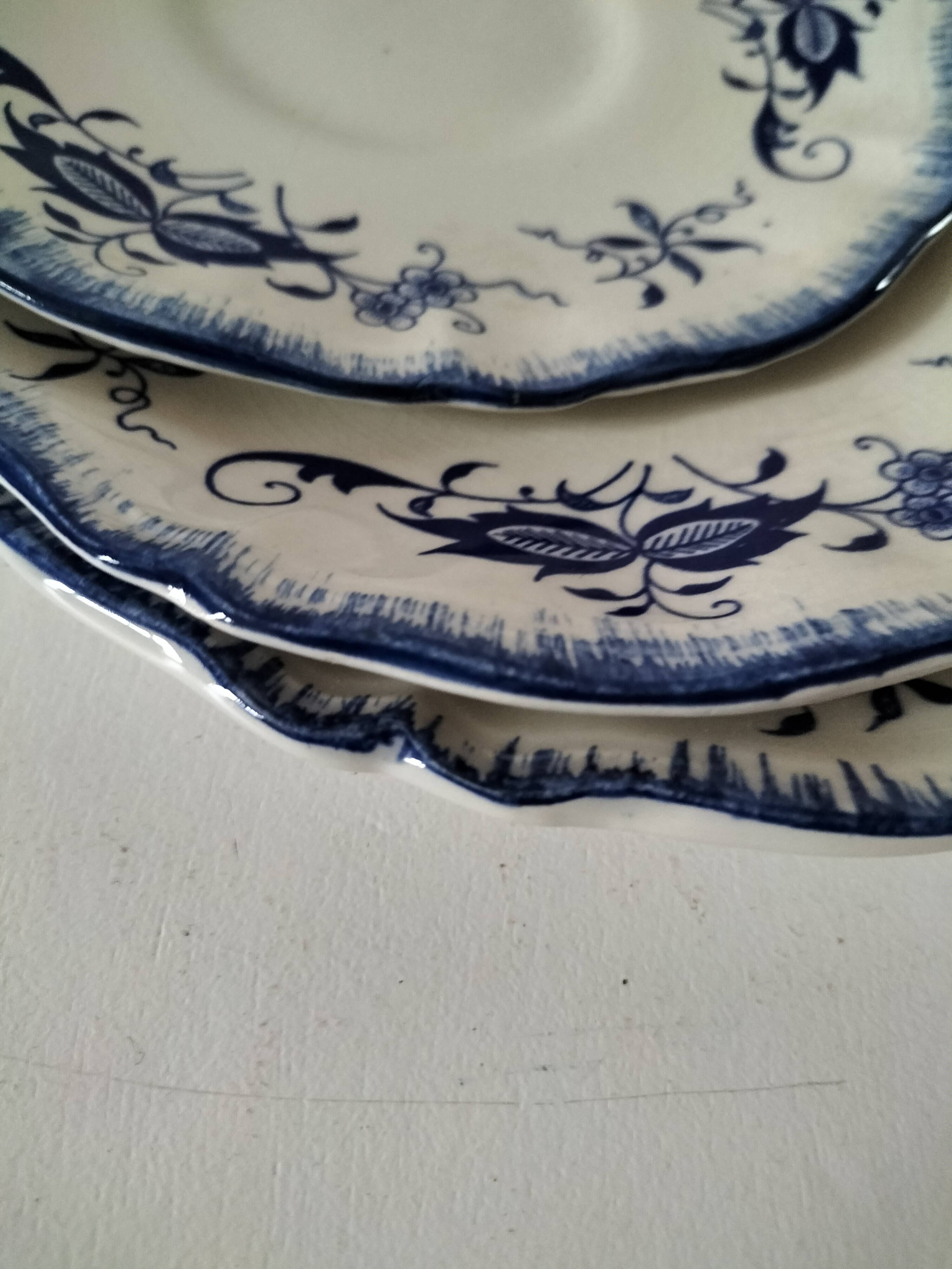 3 assiettes Lancaster