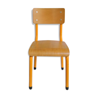Yellow school chair