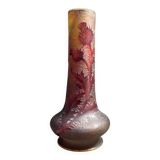 Thistle soliflore vase - Daum Nancy 20th century