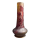 Vase soliflore aux chardons - Daum Nancy XXe
