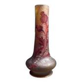 Thistle soliflore vase - Daum Nancy 20th century