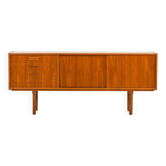 Scandinavian teak sideboard in the style of Nils Jonsson, 1960s