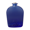 Flask- cobalt blue- vintage