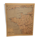 Old school card (large cardboard format) FRANCE DE L'OUEST