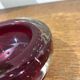 vide poche en verre bullé italien