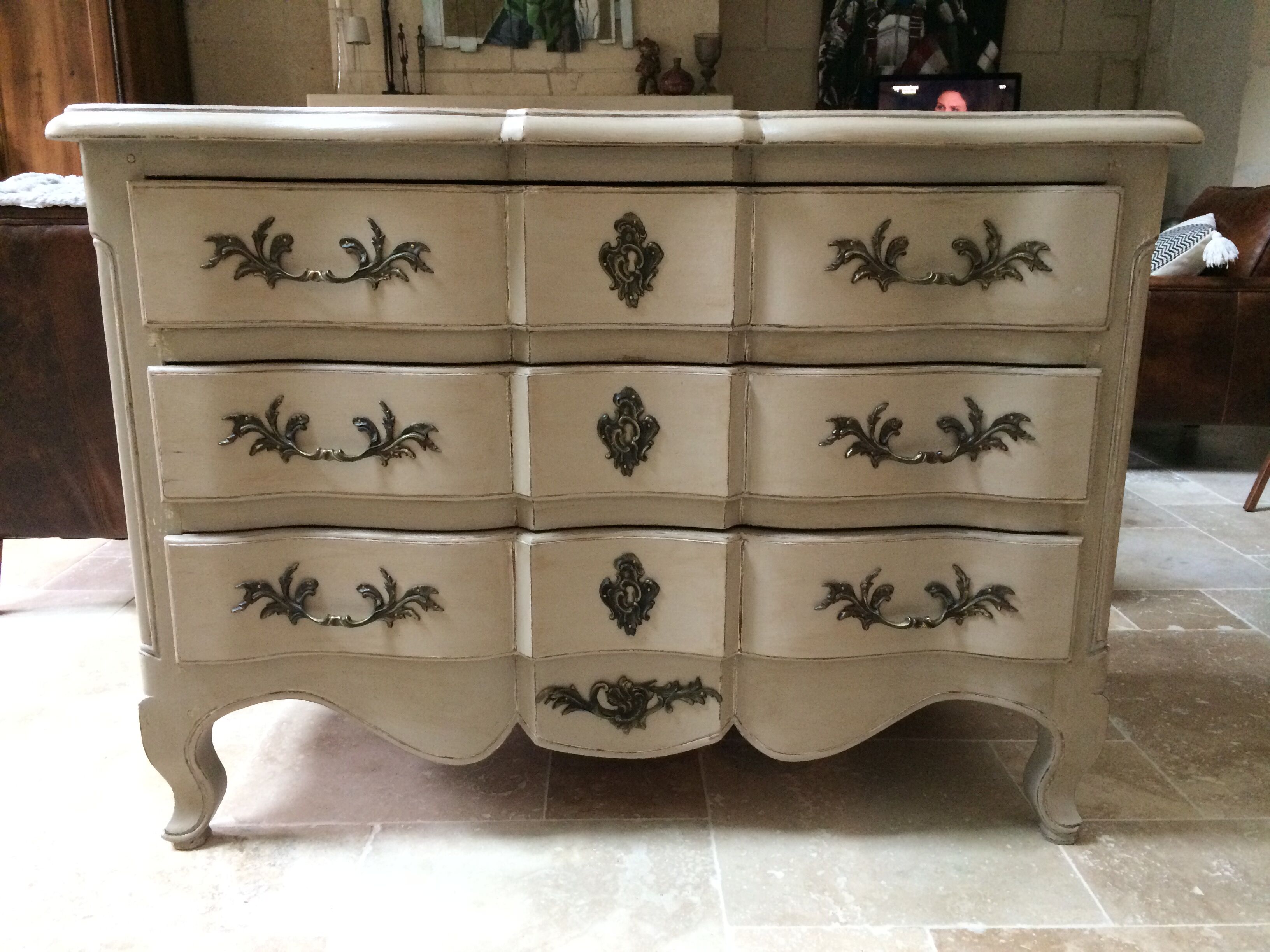 Dresser Louis XV crossbow patina