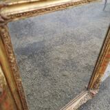 Miroir ancien de cheminée
