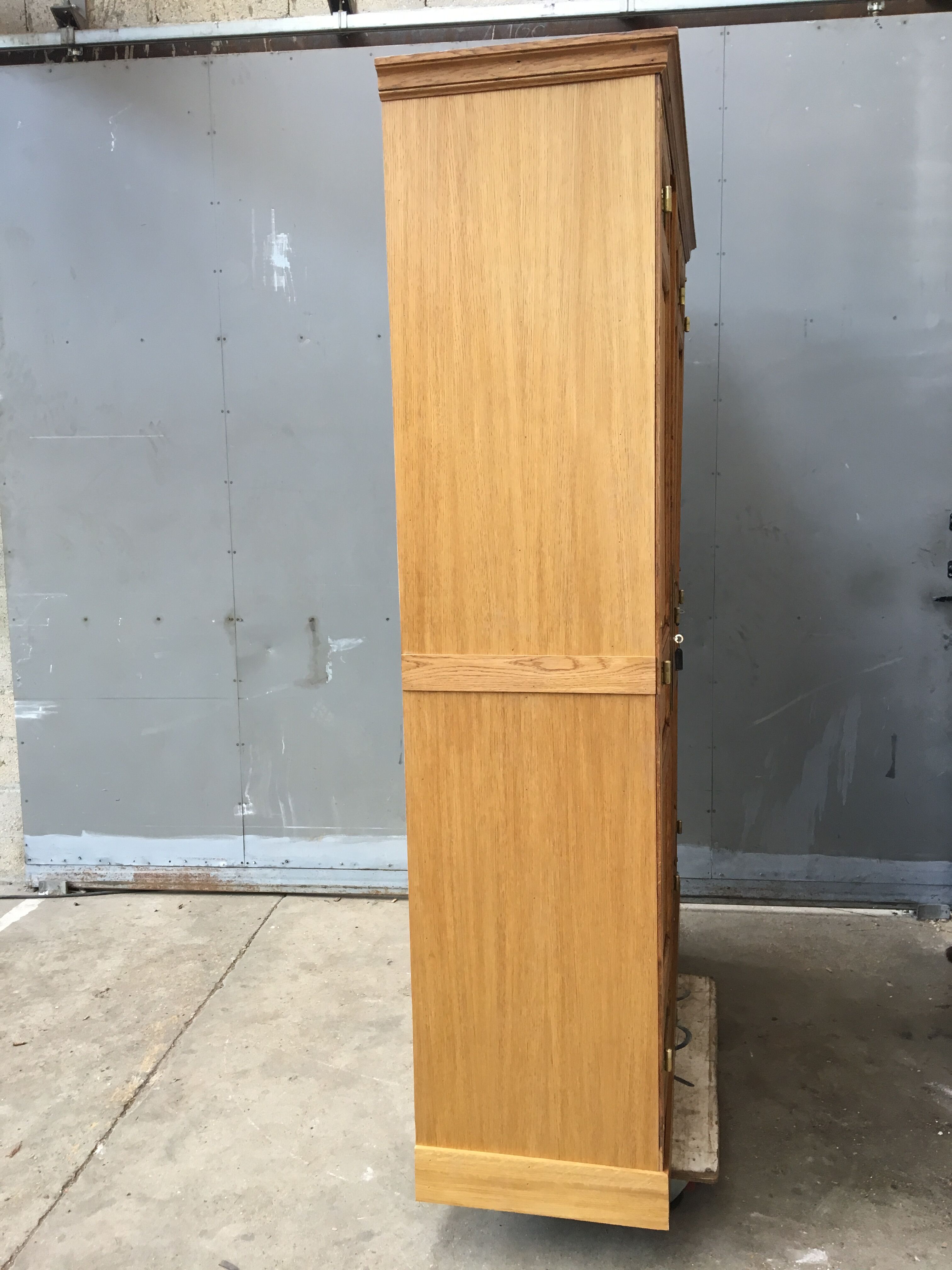 30s Oak cloakroom from the national bank in France