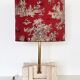 Italian mid-century travertine marble table lamp, 1970s