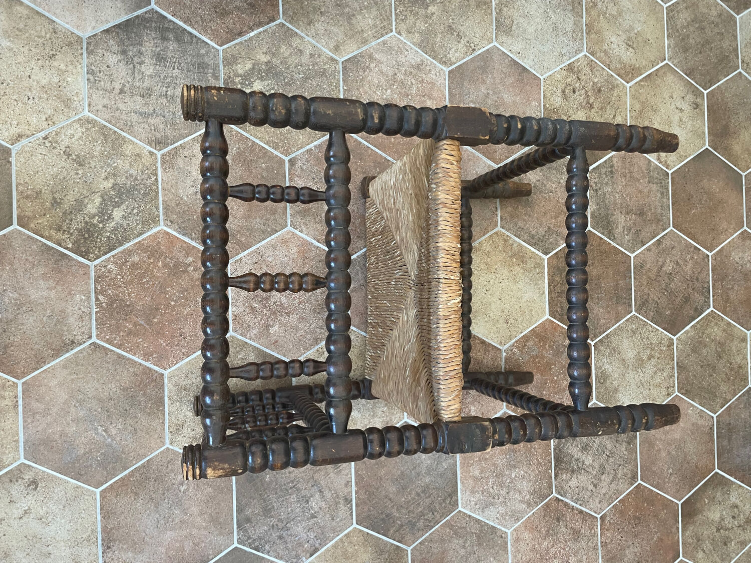 Two small corner chairs