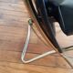 Black vintage armchair