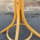 Antique French Art Deco Parrot Coat Rack Curved Wood Baumann