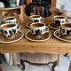 Boch Kimono cups and saucers