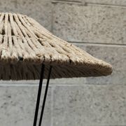 Metal and rope lamp 1960