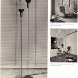 Vintage modernist floor lamp, Gino Sarfatti model 1073, Arteluce Italy 1956
