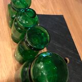 Set of 4 glass jars