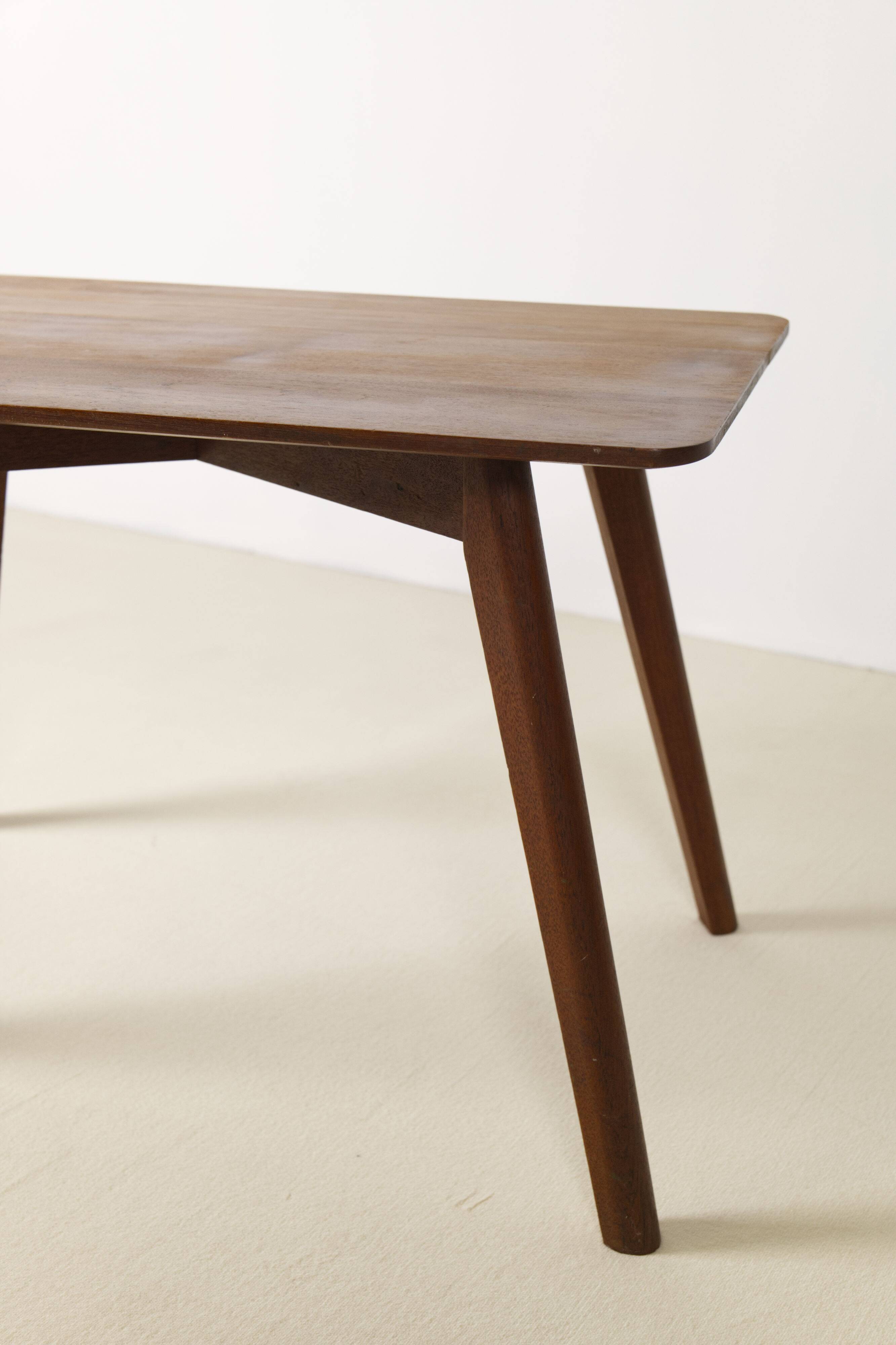 Vintage Swedish teak coffee table, 1960s