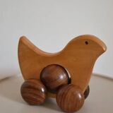 Vintage Scandinavian wooden toy