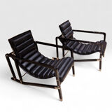 Eileen Gray, Pair of "Transat" Armchairs