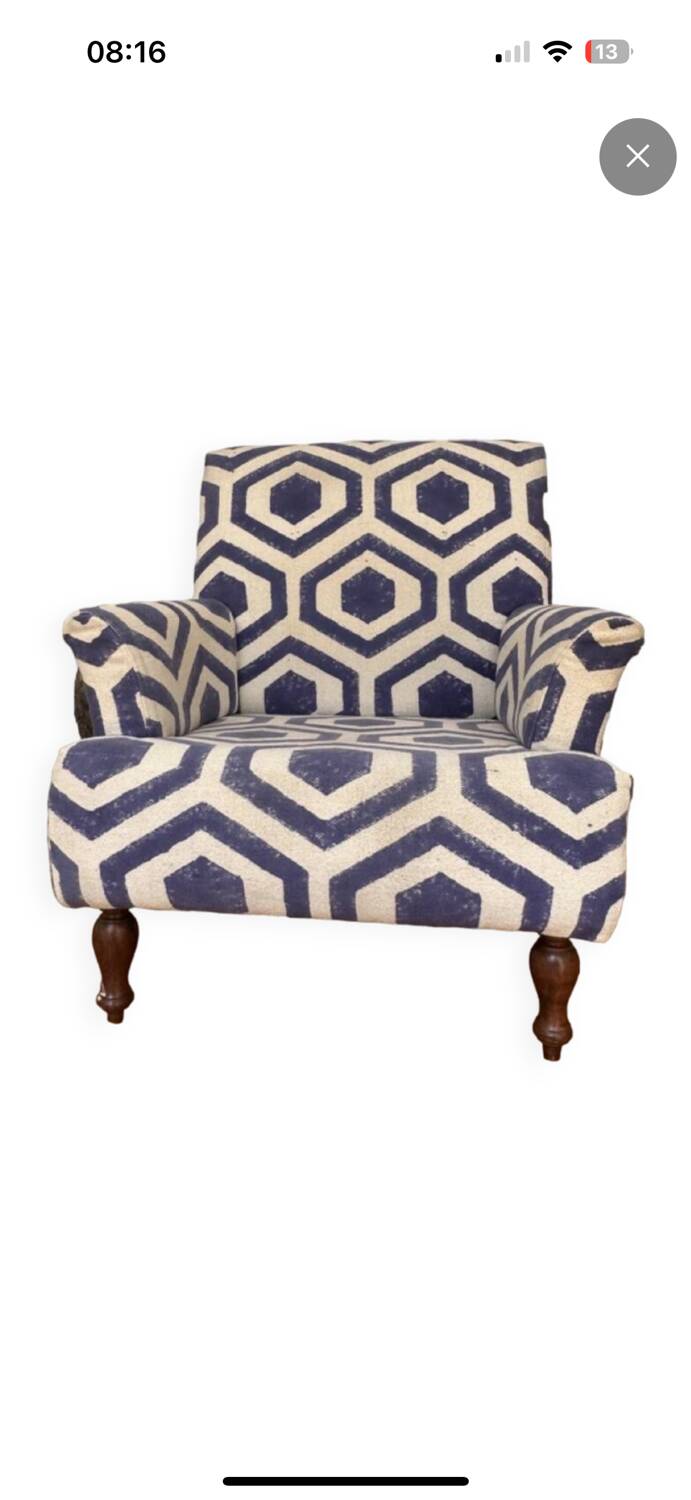 Fauteuil Ikat