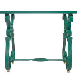 Table basse fer forgé Merceris 1950