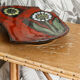 Faience dish from vallauris, free form