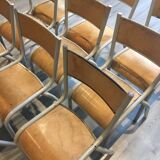 Batch of 10 nursery chairs