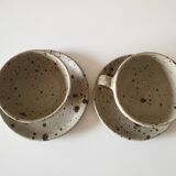Gustave Tiffoche's cup and saucer set