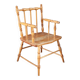 Antique wooden child's armchair from the early 20th century.