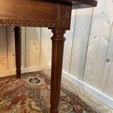 Table de ferme en noyer de style Louis XVI