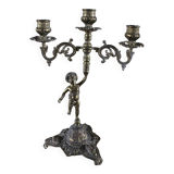 Regulated chandelier with three candle holders Angelot