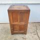 Vintage 1930s oak bar/icebox refrigerator