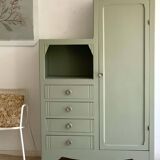 50s asymmetrical wardrobe