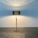 Mid-century minimalist floor lamp by Kaiser Leuchten, 1960s.
